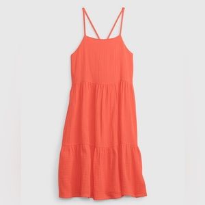 GAP Kids Gauze Tiered Dress - M
